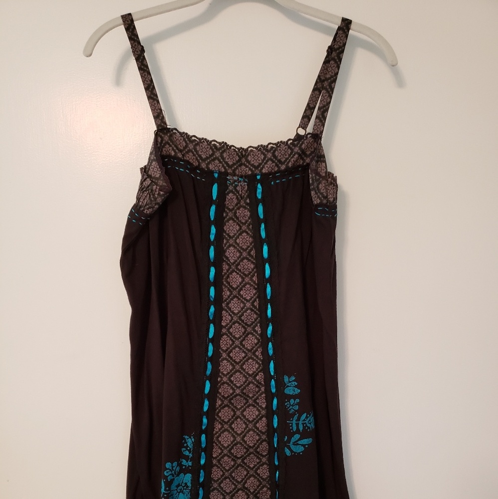Adorable Billabong black dress with ribbon trim